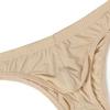 JEsilunmaMY Men's Low Rise Bulge Pouch Briefs Ice Silk Breathable Sexy Bikini Underwear Solid Color Stretch Underpants Brief (Color-3PC,Medium) view 2