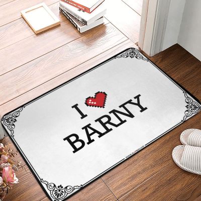 Abipuir Outside Door Mats for Front Door I Love Barny Doormat Men Stuff Bar Decor for Home (Color : Colour, Size : 65X90CM)