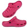 INMINPIN Women and Men Orthopedic Clogs Arch Support Garden Shoes Sandals Slippers with Plantar Fasciitis Feet Insoles,Rose,8-9 Women/6-7 Men view 1