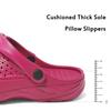INMINPIN Women and Men Orthopedic Clogs Arch Support Garden Shoes Sandals Slippers with Plantar Fasciitis Feet Insoles,Rose,8-9 Women/6-7 Men view 4