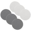 Toddmomy Bowling Ball Cleaning Pad 6pcs 100mm Bowling Ball pad Bowling Ball Spinners Bowling Ball Pads Clean Cleaning pad Bowling Accessories for Men Bowling Supplies Gravel Round Portable view 1