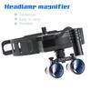 DOC.ROYAL 5W LED Headlight With 2.5X 3.5X Loupes Leather Headband Glasses Working distance 440-540mm (3.5XMagnifier Headlight) view 3