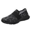 Leisure Women's Slip On Travel Soft Sole Comfortable Shoes Outdoor Mesh Runing Fashion Casual Dress Shoes for Girls (Black, 7.5) view 1
