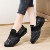 Leisure Women's Slip On Travel Soft Sole Comfortable Shoes Outdoor Mesh Runing Fashion Casual Dress Shoes for Girls (Black, 7.5) view 4