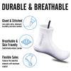 nitescuba Diving Socks,2.5mm Neoprene Wetsuit Beach Volleyball Fin Water Socks for Snorkeling Surfing Swimming,Mid-White,L view 3
