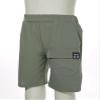 FEESHOW Kids Boys Girls Cotton Pull On Cargo Shorts with Pockets Athletic Sports Casual Dolphin Shorts Activewear Green D 12-13 Years view 4
