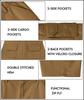 Boys Cargo Stretch Shorts, Casual Cotton Blend Short with Multi Pocket for Outdoor, Camping, Hiking, (Sizes, 8-18) view 4