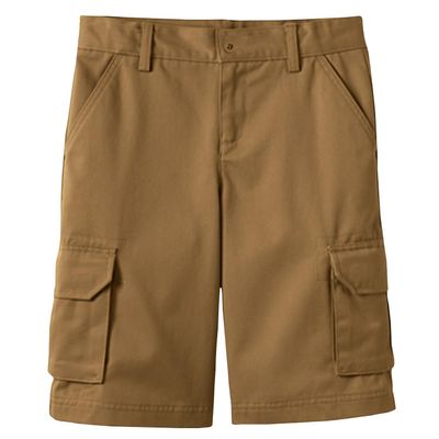 Boys Cargo Stretch Shorts, Casual Cotton Blend Short with Multi Pocket for Outdoor, Camping, Hiking, (Sizes, 8-18)
