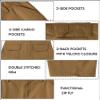 Boys Cargo Stretch Shorts, Casual Cotton Blend Short with Multi Pocket for Outdoor, Camping, Hiking, (Sizes, 8-18) view 4