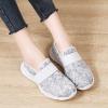 Leisure Women's Slip On Travel Soft Sole Comfortable Shoes Outdoor Mesh Runing Fashion Casual Dress Shoes for Girls (White, 7) view 3