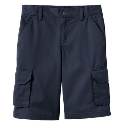 Boys Cargo Stretch Shorts, Casual Cotton Blend Short with Multi Pocket for Outdoor, Camping, Hiking, (Sizes, 8-18)