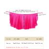 Wuchieal Dance Skirts for Women, Long Chiffon Ballet Skirt, Women's Dance Wrap Skirt with Tie (one_Size, Dark Pink) view 3