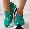 Ladies Summer Fashion Thin Lazy Breathable Thick Bottoming Hollowed Out Comfortable Outdoor Travel Foot Mans Dress Shoes (Green, 8.5) view 4