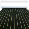 KXKZREN Boat Flooring EVA Foam Decking Sheet Faux Teak Marine Mat Non-Slip Boat Carpet Self-Adhesive Flooring for Jon Boats Motorboat RV Yacht Kayak Swim Platform 16 x 94.5 inch,10.59 sq.ft view 1