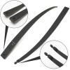 oubert 60 Inch Black Hunter Longbow 20-60lbs Takedown Bow Traditional Bow with Bamboo Core Limbs Right Hand Hunting Bow for Outdoor Hunting Shooting (35LBS) view 4
