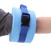 Xnferty Swimming Arm Band, Swimming Float Sleeves Aerobic Float Rings EVA Foam Swimming Blue Cuffs Arm Ankle Straps with Quick Release Buckles for Swimming Fitness Training 1 Pair(#1) view 3