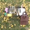 FYOBOT Outdoor Cookware 18-Piece Multifunctional Portable Camping Kitchen Set Convenient Outdoor Cookware Picnic Bag view 4