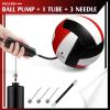 Wettarn 12 Pcs Official Size 5 Volleyballs Bulk Soft Recreational Volleyballs with Pump Regulation Size for Beginner Indoor Outdoor Beach Gym Pool Sand Sport (White,Red,Black) view 3
