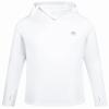 Boys Kids Sun Shirts Size 8 UPF50 Rash Guard Dri Fit Long Sleeve Hoodie Thumbhole Active Workout Running Playing Water Golf White view 3