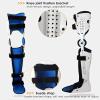 FBITE Knee Supporter With Hinges, Hinged Knee Braces for Knee Pain - Universal size - Sold as Single Unit,blue-Right view 4