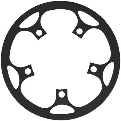 SAMOX BG22 Chainring Guard/Guide - for 36-46t, 110 BCD, Aluminum, Black