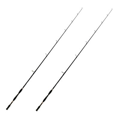 EatMyTackle Blackfin Tuna Spinning Rod | Saltwater Fishing Rod (12-15lb. Fast Action, 7ft) (2-Pack)