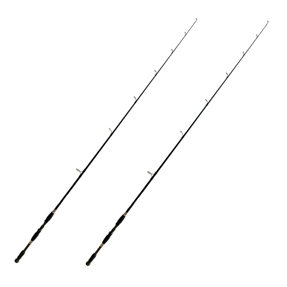 EatMyTackle Blackfin Tuna Spinning Rod | Saltwater Fishing Rod (12-15lb. Fast Action, 7ft) (2-Pack)