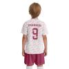 ORKY Kids Custom Soccer Jersey, Youth Personalized Football Shirt Short Set, Boy Girl Cool Team Uniform (White 110cm) view 3
