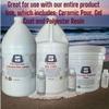 Polymer World- Polyester Resin 2 Gallon Kit with MEKP for Boats, Cars, Surfboard, RV, Pools,Canoes, Jetskis, Watercrafts (1, 2 Gallons) view 4