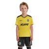 ORKY Kids Custom Soccer Jersey, Youth Personalized Football Shirt Short Set, Boy Girl Cool Team Uniform (Yellow 160cm) view 1