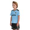 ORKY Kids Custom Soccer Jersey, Youth Personalized Football Shirt Short Set, Boy Girl Cool Team Uniform (Blue 120cm) view 2
