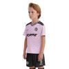 ORKY Kids Custom Soccer Jersey, Youth Personalized Football Shirt Short Set, Boy Girl Cool Team Uniform (Pink 110cm) view 2