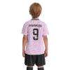 ORKY Kids Custom Soccer Jersey, Youth Personalized Football Shirt Short Set, Boy Girl Cool Team Uniform (Pink 110cm) view 3