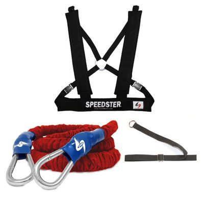 American Made- Ultra Heavy Rocket Overspeed Trainer- Includes 30' Ultra Heavy Rocket Bungee, Harness and Anchor. to Increase Your Run Speed Faster.
