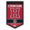 College Flags & Banners Co. Harvard Crimson Heritage History Banner Pennant view 1