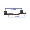 NineFit Basics Bike Bicycle Cycling Disc Brake Mount Adaptor for 203mm Front Caliper PM-PM-F/R203 (Black), Medium view 4