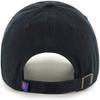 47 MLB Black White Clean Up Adjustable Hat Cap, Adult One Size (New York Mets Black) view 2