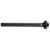 1 Inch Seat Post Chrome Seatpost Aluminium Alloy 25.4*300Mm Mountain Road Shockproof Saddle Seat Post Tube Seatpost (Black) view 1