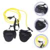 BESPORTBLE Swimming Resistance Training Belt Swim Bungee Leash for Stationary Swimming Neoprene Comfort Belt for Training Home Pools Resistance Suitable for Skill Levels view 3