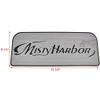 Misty Harbor Boat Non Skid Mat | Light Gray Black view 4