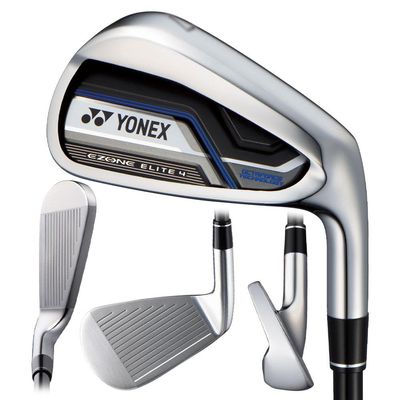 YONEX Men EZONE Elite 4.0 Iron Set - 23 Right 6-PW YONEX Men EX-E04 Graphite Regular