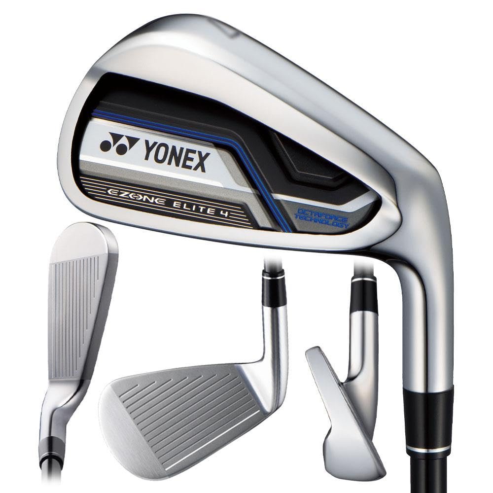 YONEX Men EZONE Elite 4.0 Iron Set - 23 Right 6-PW YONEX Men EX-E04 Graphite Regular