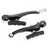 Qiilu Bike V Brake, 1 Pair Aluminium Alloy Mountain Bike V Shape Mechanical Dual Pivot Brake Set Repair Parts Accessory view 4