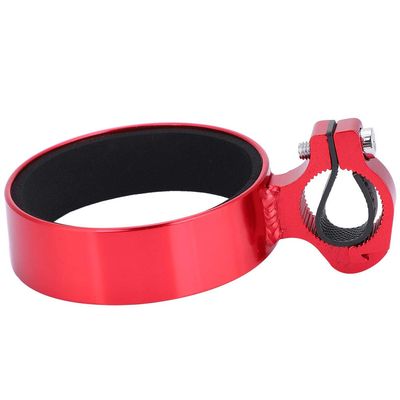 Qiilu Cup Holder Handlebar Electric Scooter Cup Holder Aluminum Alloy Aluminum Alloy Water Bottle Holder Tea Coffee Cup Cage Cycling Sory Red (Red)
