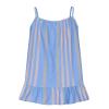 Uillui Womens Sleeveless Flowy Tank Top Flowy Tank Top Loose Cami Tunic Shirts Pleated Dressy Swing Spaghetti Strap Camisole Blue view 3