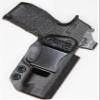 REVKEL Custom Kydex Molded IWB Holster Compatible with Canik Mete MC9. Left Hand Draw. Police Tactical Black, Hand Crafted in Texas, USA. view 1