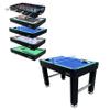 KICK Pentacle 55" 5-in-1 Multi Game Table (Black)  Table Football, Pool, Push Hockey, Shuffleboard & Bowling  Indoor Table Gaming Table for Family Fun, Social Play, and Friendly Play view 2