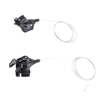 Quick Shifter 9 Speed Lever, 1 Pair Triple Speed Gear Shift Derailleur Left/Right Shifter (3x9 Speed)
