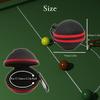 Qiilu Cue Ball Bag Clip On Cue Ball Case Holder Circle Storage Bag Training Ball Aluminum Alloy Buckle for Attaching Pool Balls, Billiard Balls, Training Balls view 2