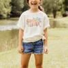 Groovy Sister Matching Family Outfits for Baby Toddler Little Girls and Boys and Mom and Dad Natural Shirt 5-6 view 2